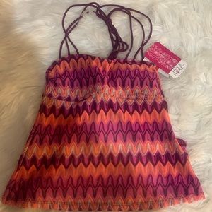 Women's Hula Honey Tankini, Small NWT
